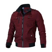 Blouson bomber militaire pour homme