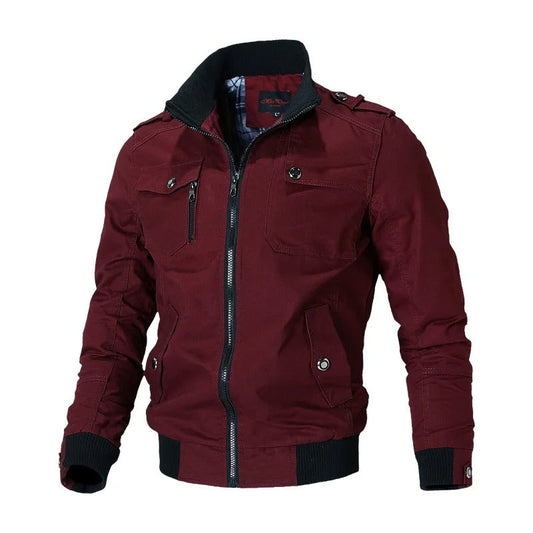Blouson bomber militaire pour homme