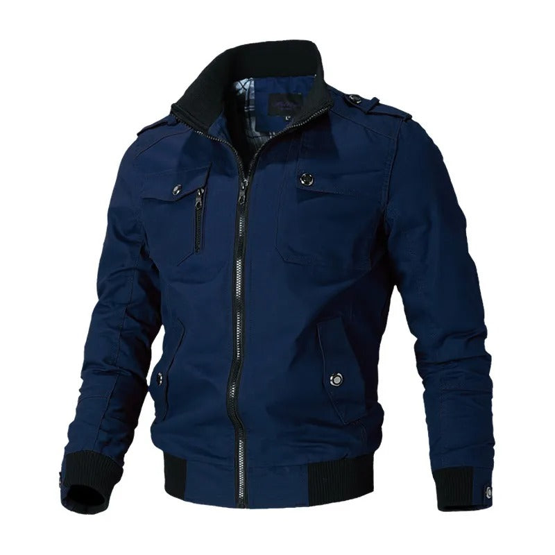 Blouson bomber militaire pour homme