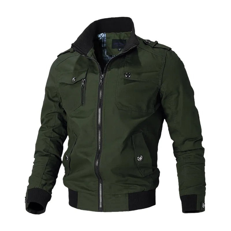 Blouson bomber militaire pour homme