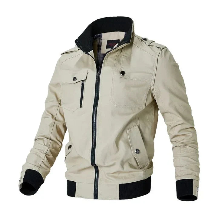 Blouson bomber militaire pour homme