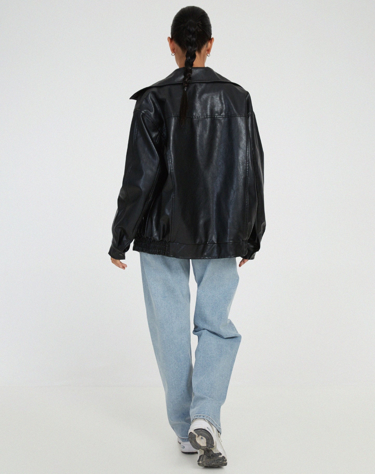 Blouson bomber oversize pour femme