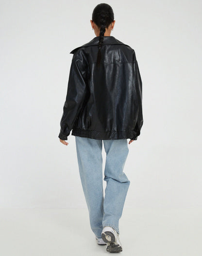 Blouson bomber oversize pour femme
