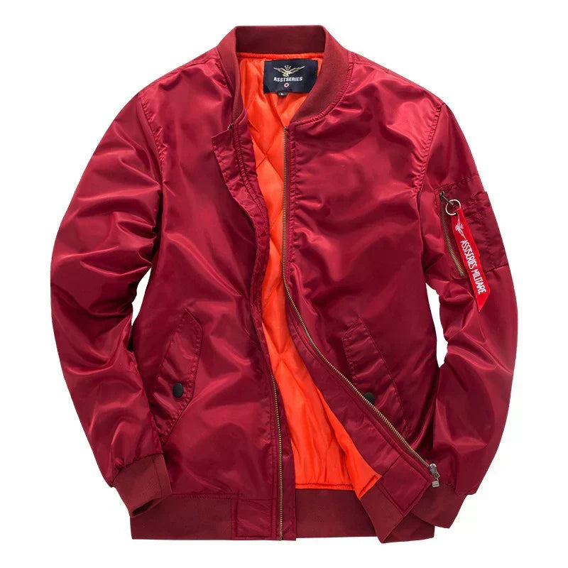 Blouson bomber pour homme à doublure matelassée