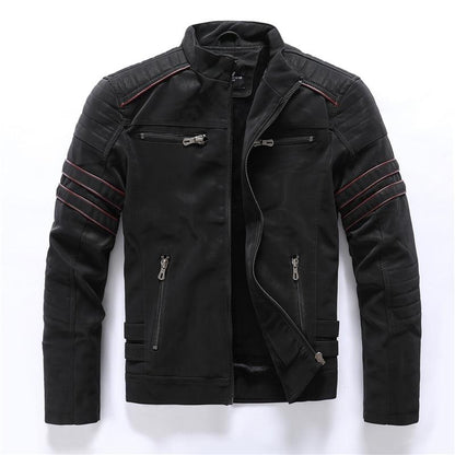 Blouson de moto à col montant de haute qualité