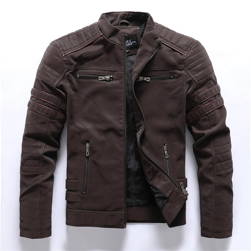 Blouson de moto à col montant de haute qualité