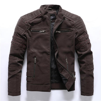 Blouson de moto à col montant de haute qualité