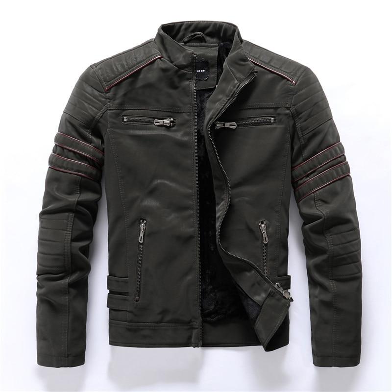 Blouson de moto à col montant de haute qualité