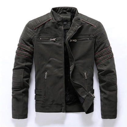 Blouson de moto à col montant de haute qualité
