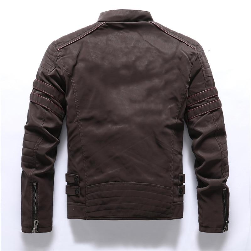 Blouson de moto à col montant de haute qualité
