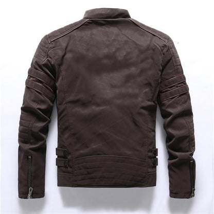 Blouson de moto à col montant de haute qualité