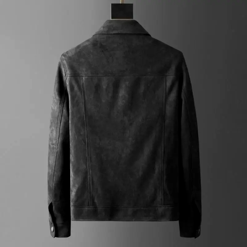 Blouson en daim élégant pour homme