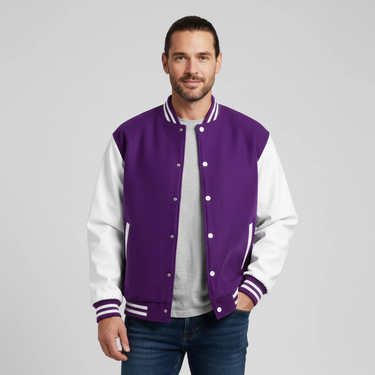 Blouson teddy classique pour homme