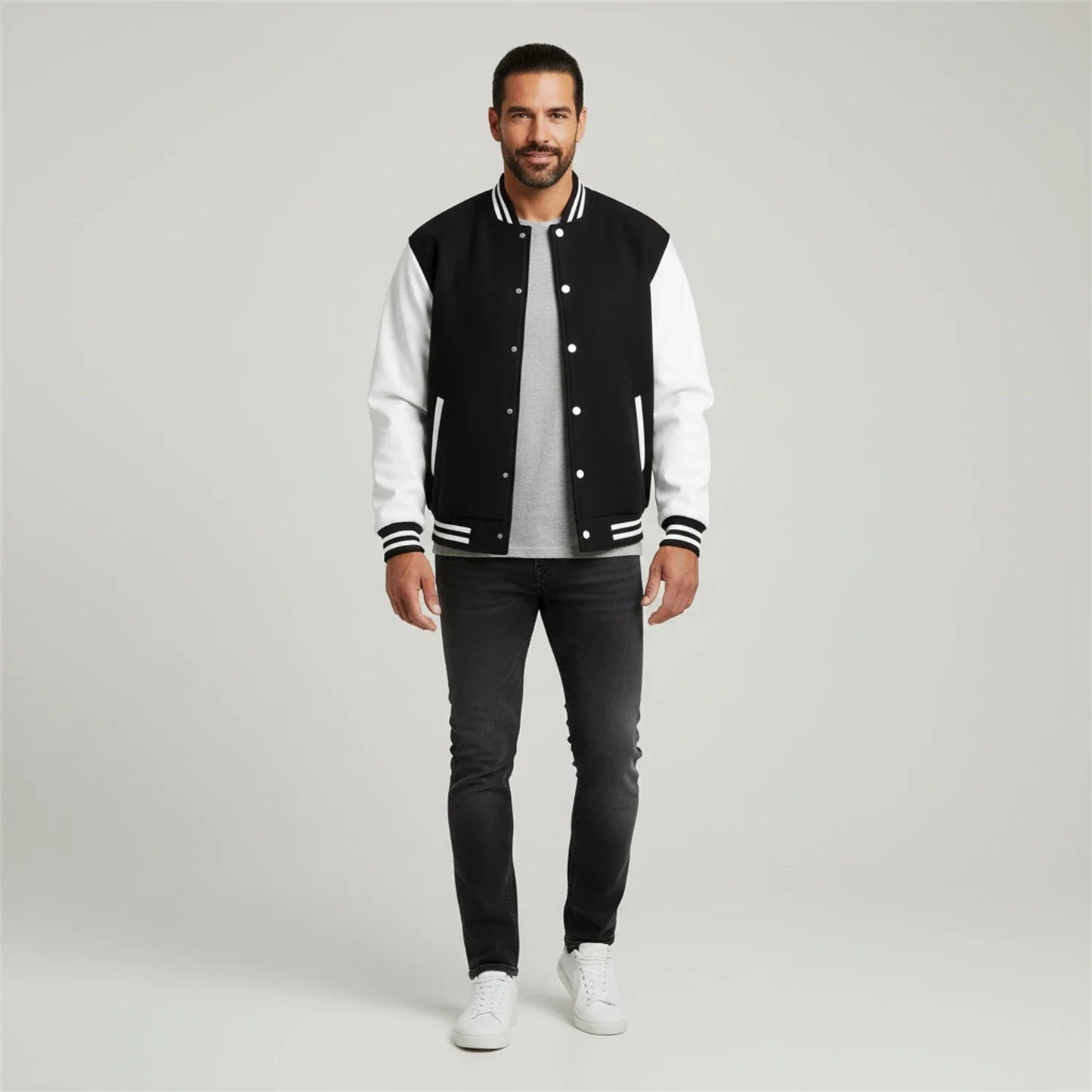Blouson teddy classique pour homme