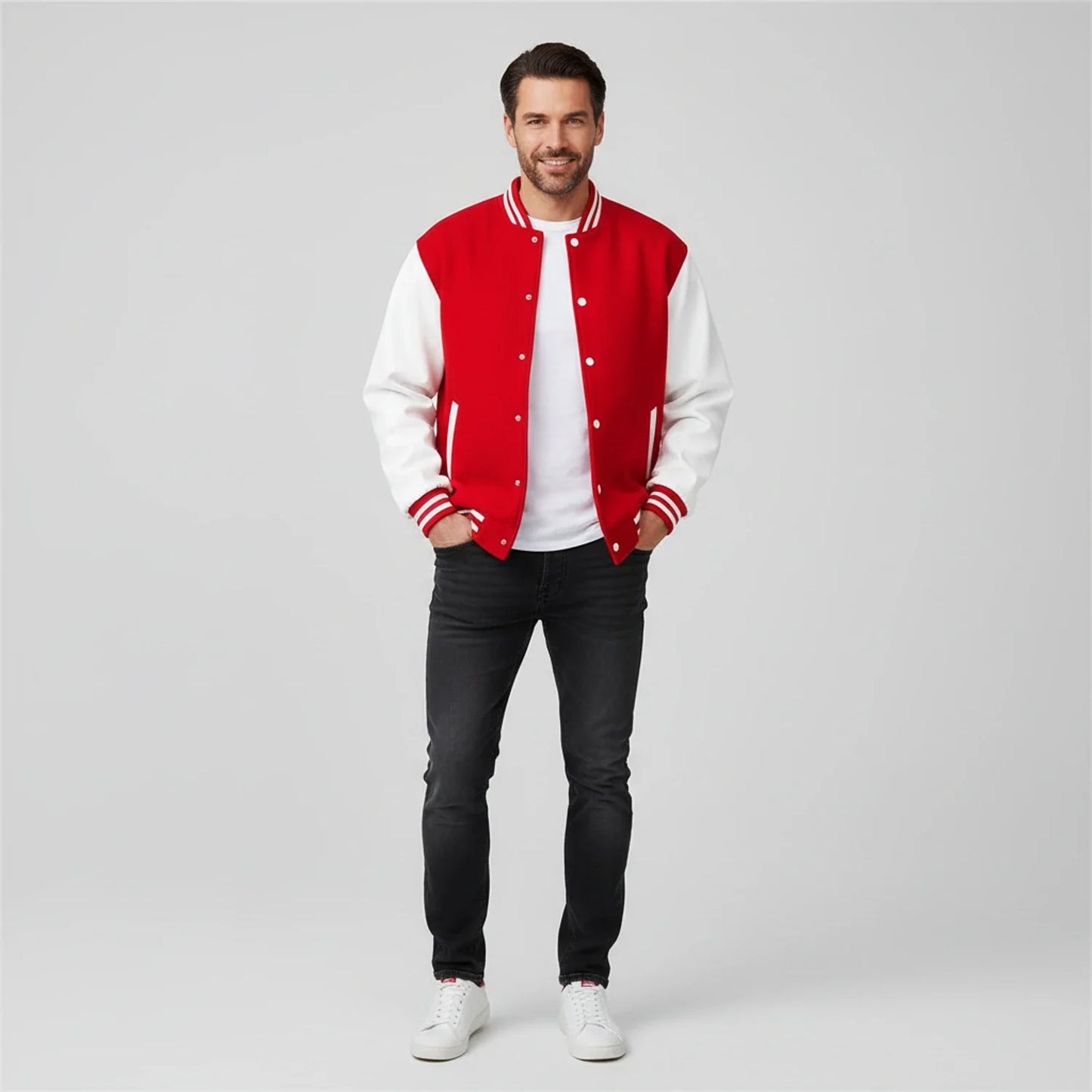 Blouson teddy classique pour homme