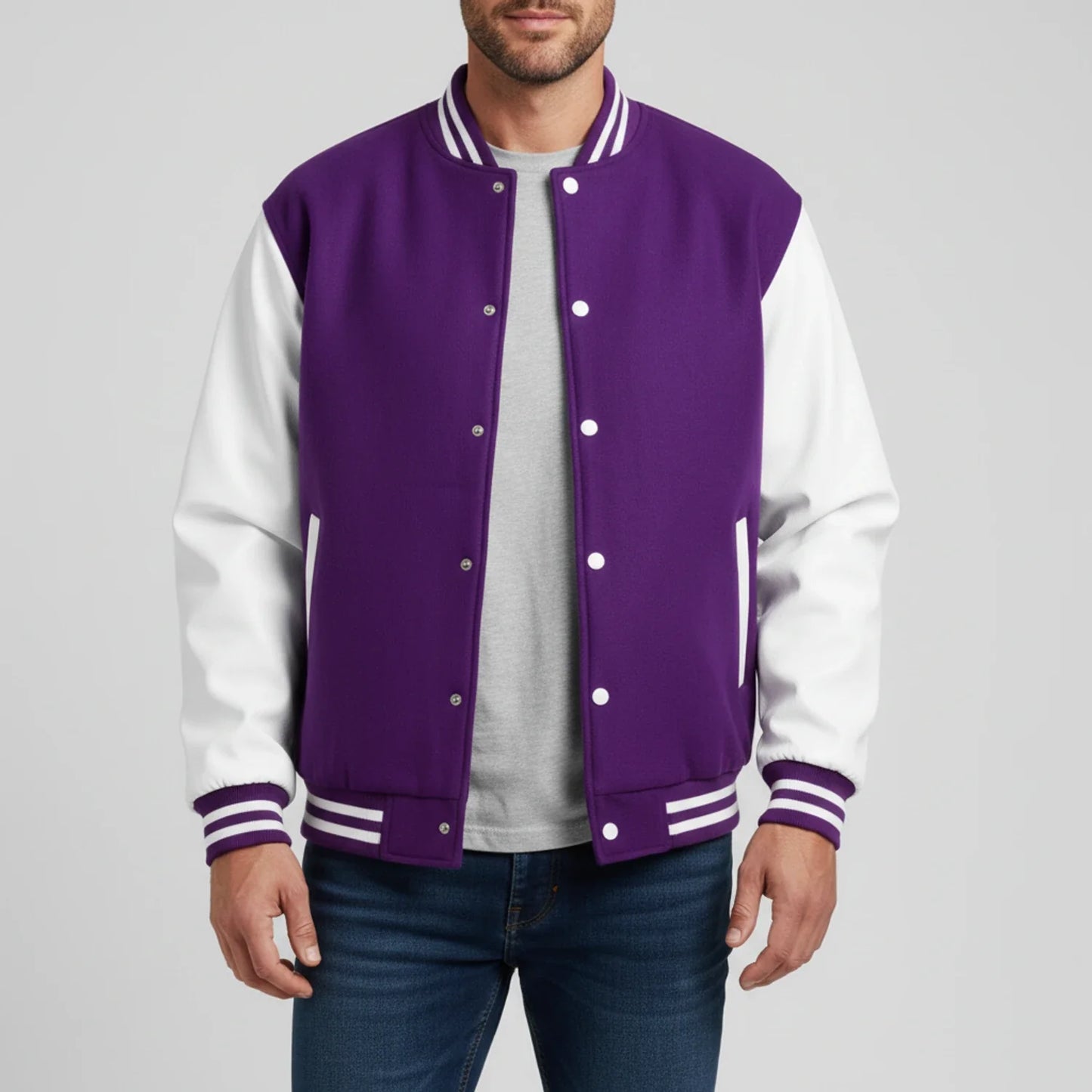 Blouson teddy classique pour homme