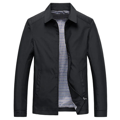Blouson zippé décontracté homme