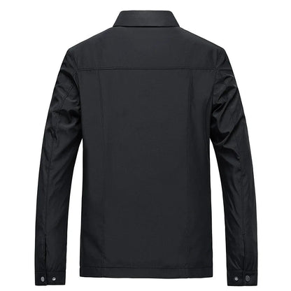 Blouson zippé décontracté homme