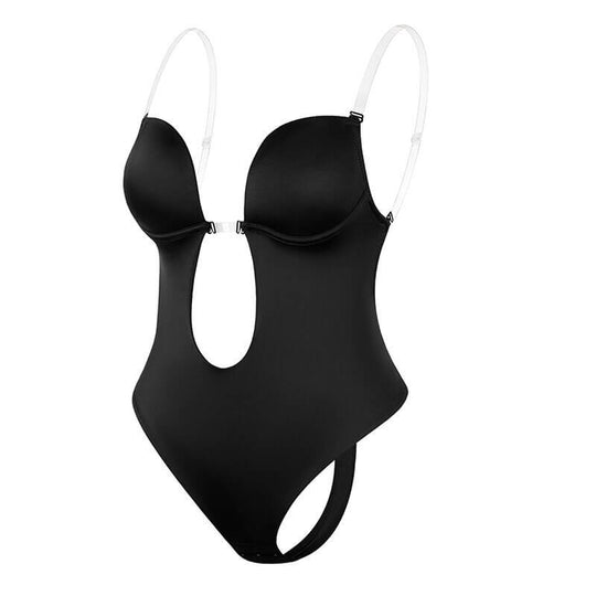 Body dos nu à décolleté plongeant pour femme