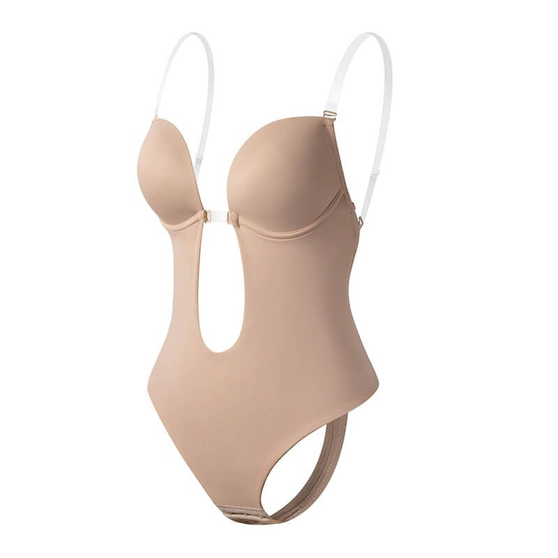 Body dos nu à décolleté plongeant pour femme
