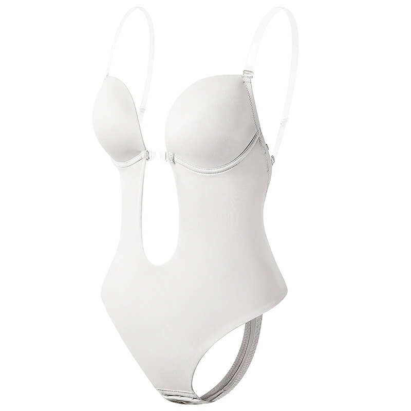 Body dos nu à décolleté plongeant pour femme