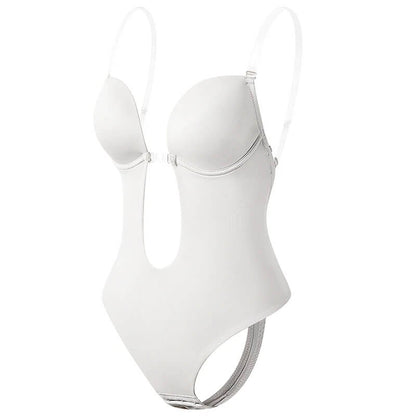 Body dos nu à décolleté plongeant pour femme