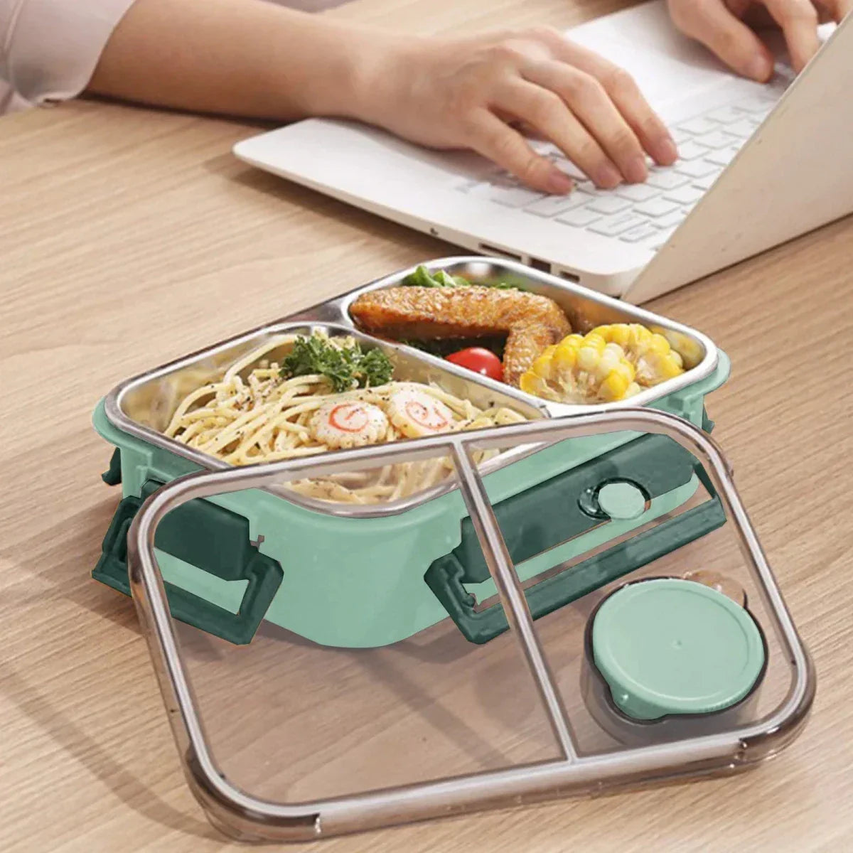 Boîte chauffante isotherme pour repas chauds