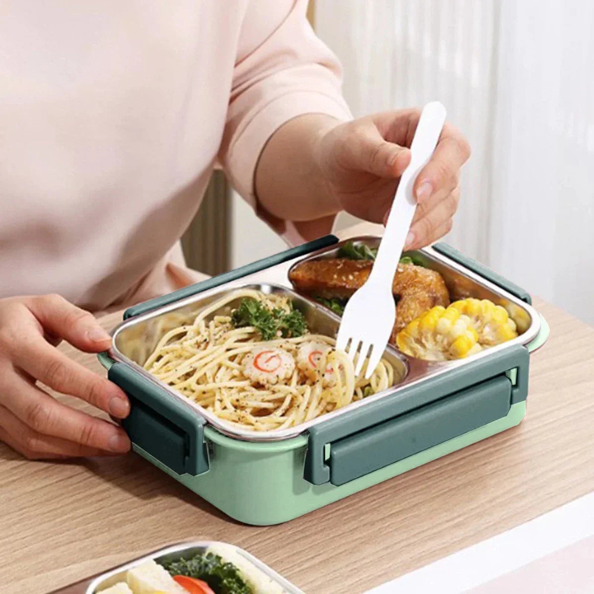 Boîte chauffante isotherme pour repas chauds