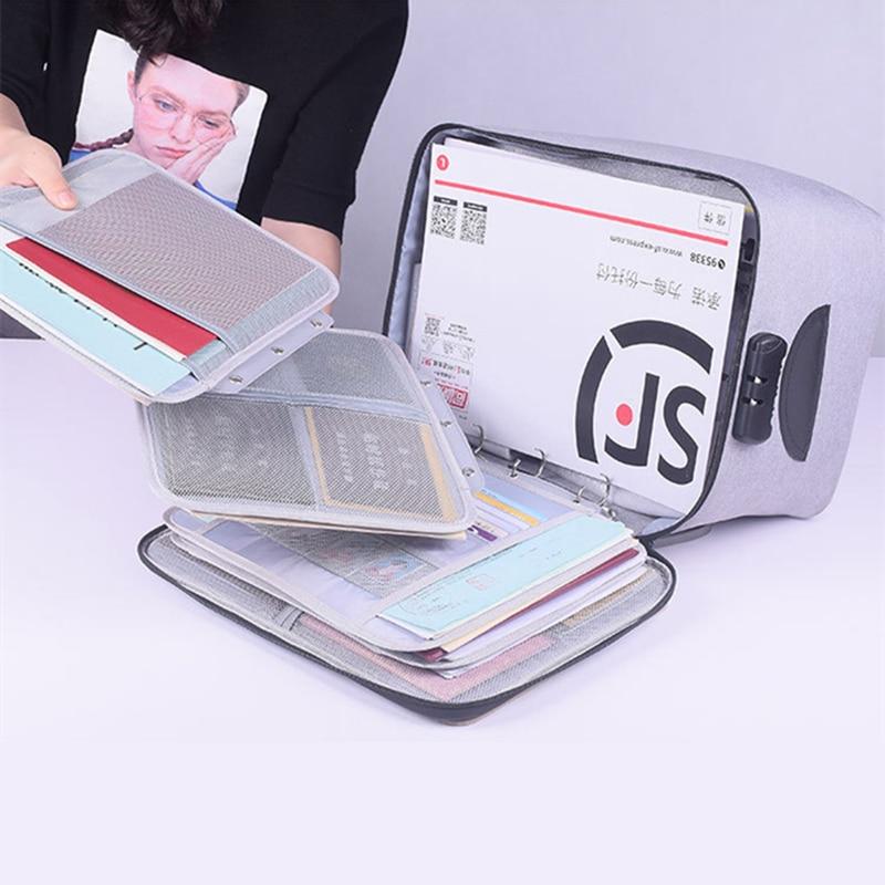 Boîte de rangement pour documents étanche et verrouillable