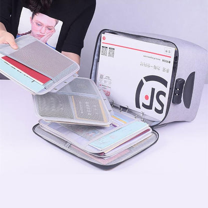 Boîte de rangement pour documents étanche et verrouillable