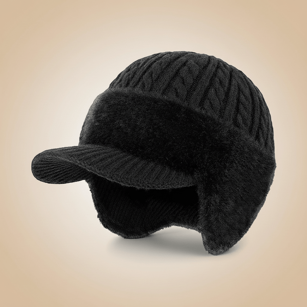 Bonnet d’hiver extrêmement chaud avec protection intégrée pour les oreilles
