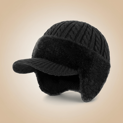Bonnet d’hiver extrêmement chaud avec protection intégrée pour les oreilles
