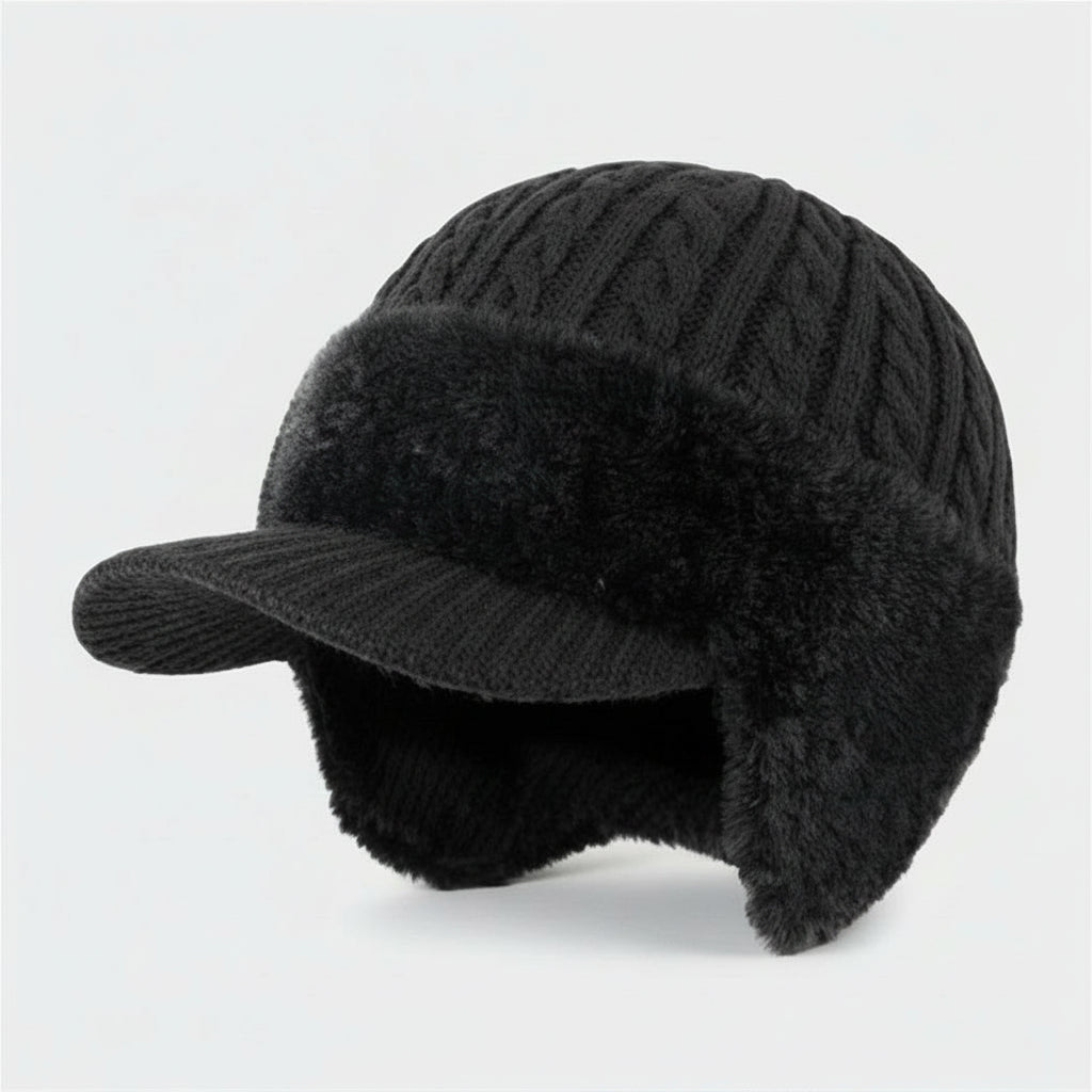 Bonnet d’hiver extrêmement chaud avec protection intégrée pour les oreilles