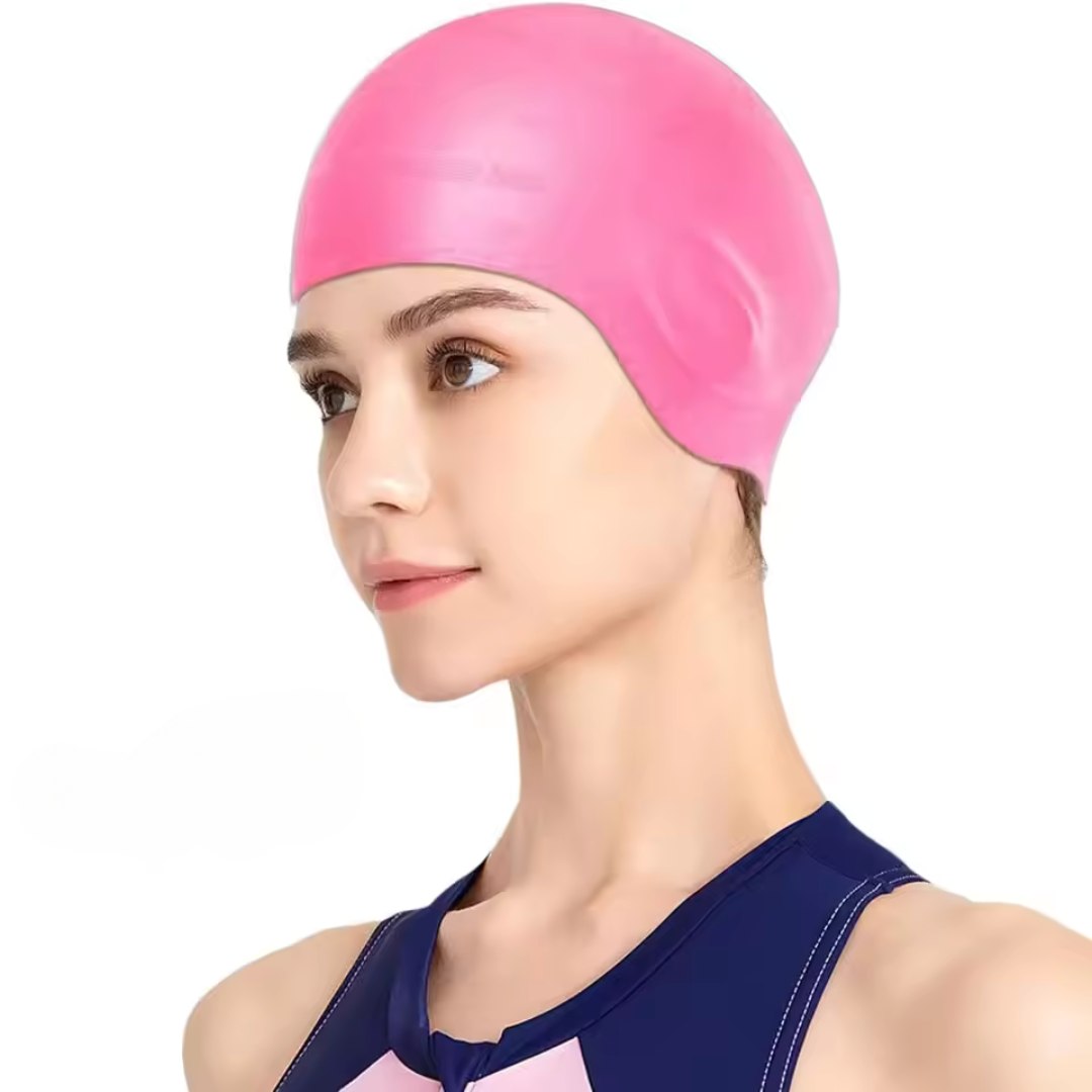 Bonnet de bain en silicone - protection des oreilles