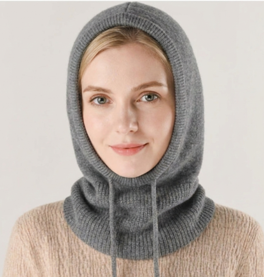 Bonnet doux en maille de cachemire pour l’hiver et par temps froid