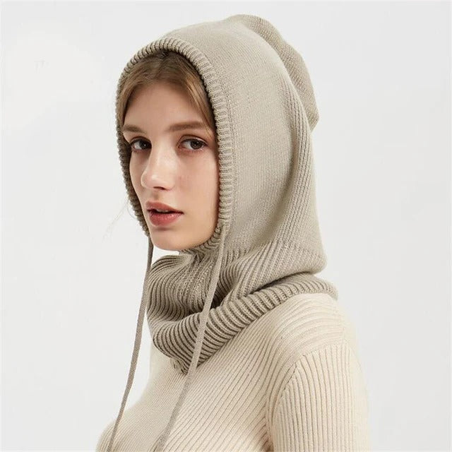 Bonnet doux en maille de cachemire pour l’hiver et par temps froid