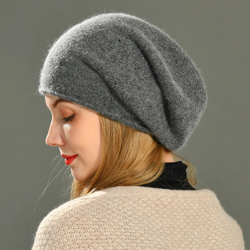 Bonnet en cachemire et laine