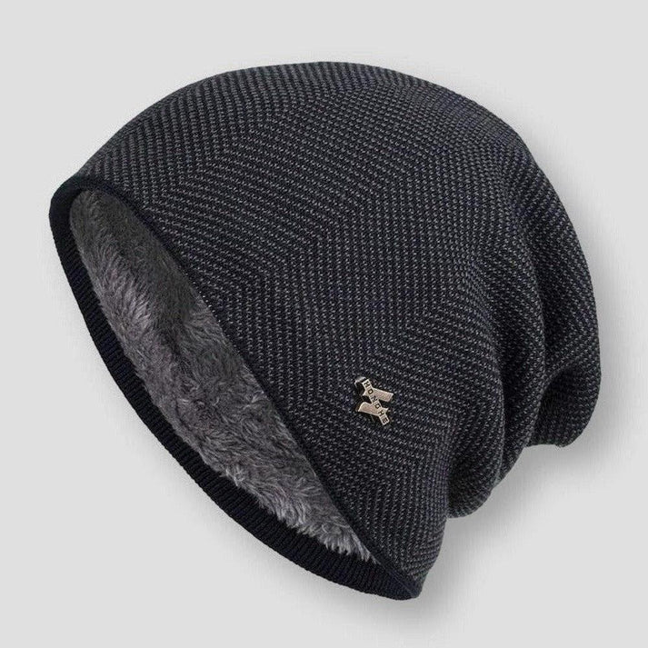 Bonnet en maille de laine