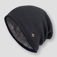 Bonnet en maille de laine
