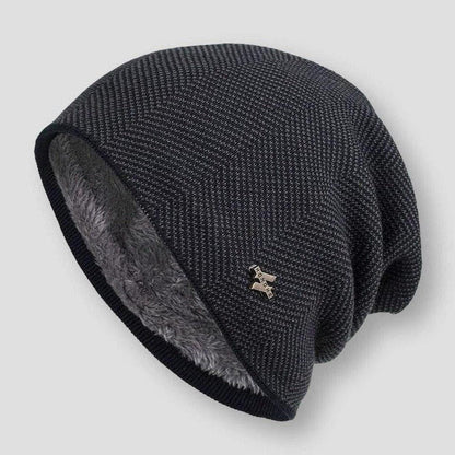 Bonnet en maille de laine