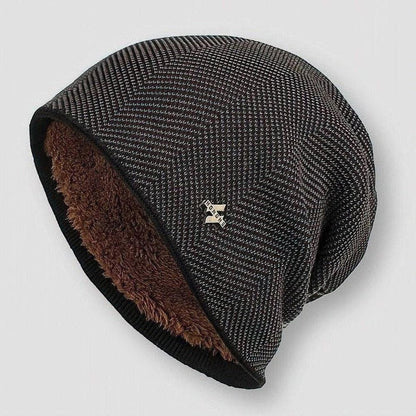 Bonnet en maille de laine