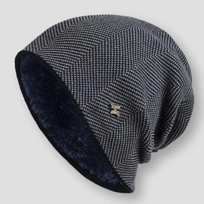 Bonnet en maille de laine