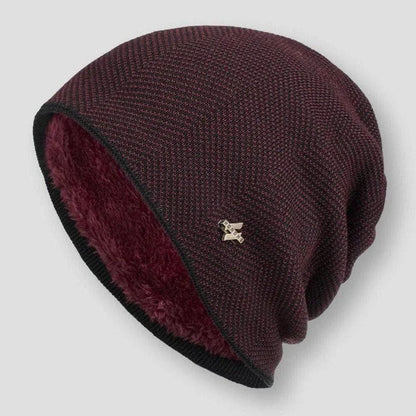 Bonnet en maille de laine