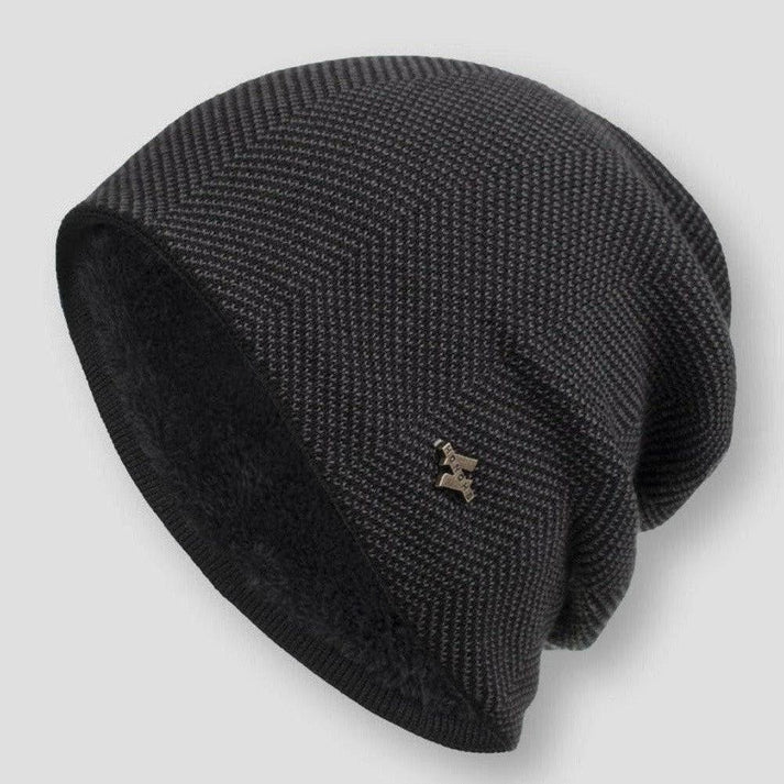 Bonnet en maille de laine