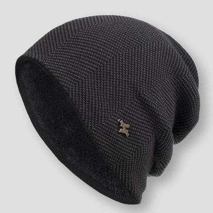 Bonnet en maille de laine