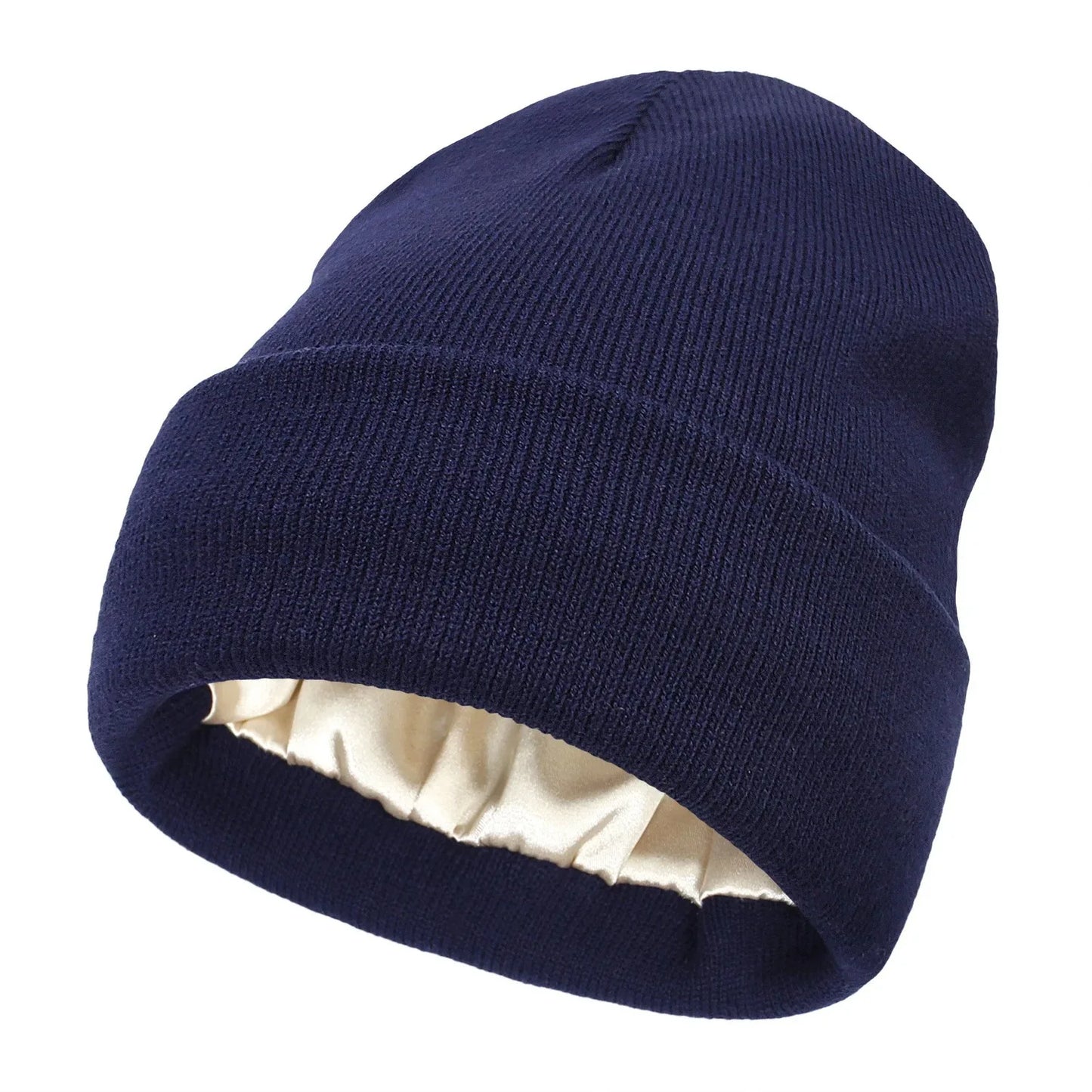 Bonnet en satin anti-frisottis