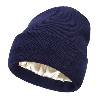 Bonnet en satin anti-frisottis