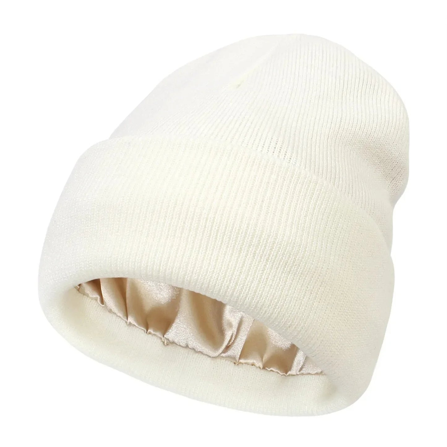 Bonnet en satin anti-frisottis