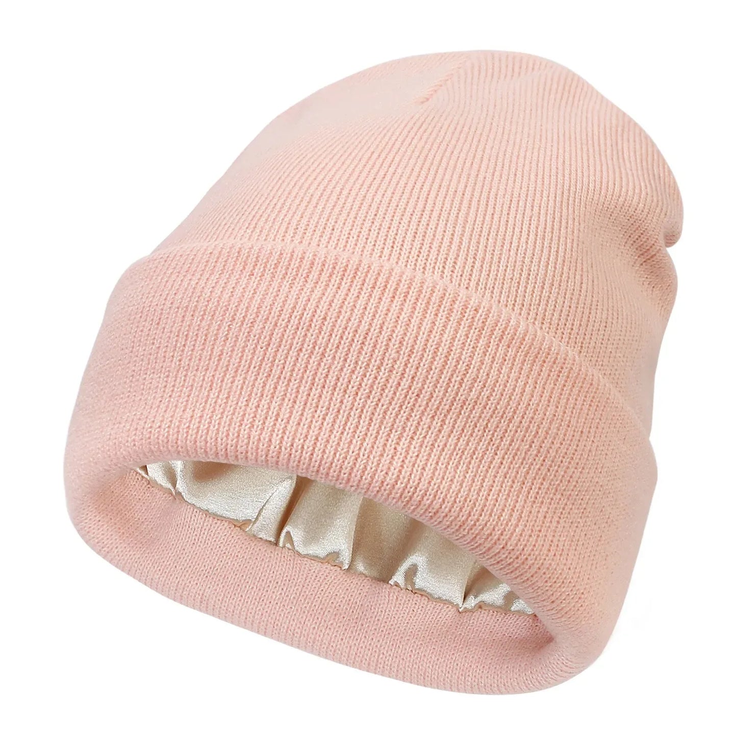 Bonnet en satin anti-frisottis
