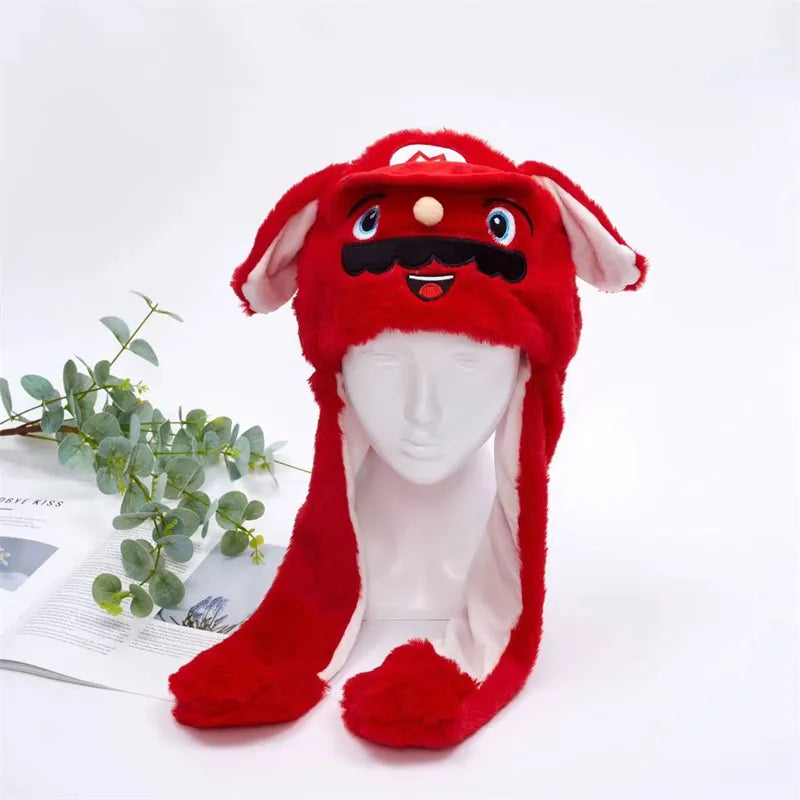 Bonnet mignon à oreilles mobiles
